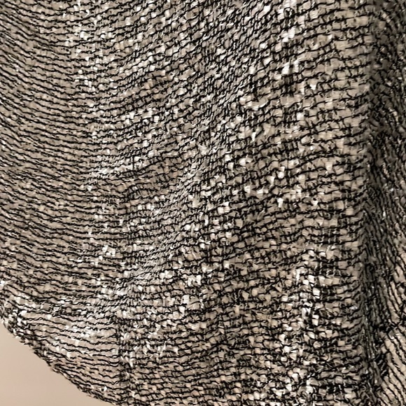 Shimmering poncho with fringe-one size - Picture 6 of 7